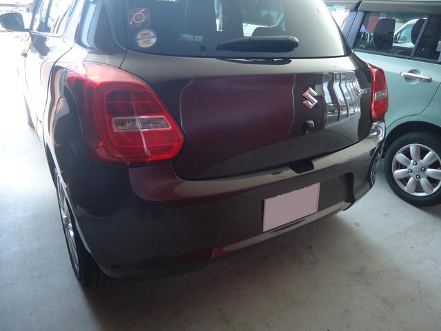 リヤ廻り修理　スイフト　DBA-ZC83S　H29年式　ご新規様　初来店　大阪市　車検　修理　鈑金　塗装　事故修理　パーツ持込取付　西成区　阿倍野区　住吉区　住之江区　