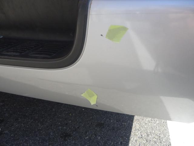 リヤ廻り修理　ハイエース　QDF-GDH206V　H30年式　ご新規様　初来店　大阪市　車検　修理　鈑金　塗装　事故修理　パーツ持込取付　西成区　阿倍野区　住吉区　住之江区　