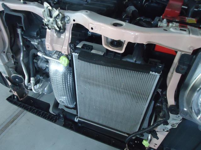 フロント廻り修理　ラパン　ＤＢＡ－ＨＥ３３Ｓ　H27年式　ご新規様　初来店　大阪市　車検　修理　鈑金　塗装　事故修理　パーツ持込取付　西成区　阿倍野区　住吉区　住之江区　
 
