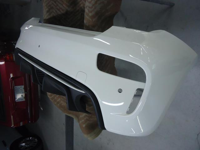 前後バンパー修理　アバルト５９５　ABA-31214T　R1年式　ご新規様　初来店　大阪市　車検　修理　鈑金　塗装　事故修理　パーツ持込取付　西成区　阿倍野区　住吉区　住之江区　