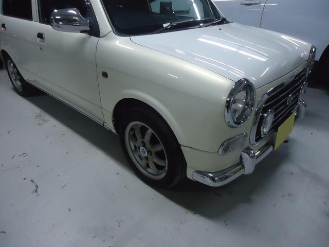 右フロント廻り修理　ミラジーノ　UA-L700S　H15年式　ご新規様　初来店　大阪市　車検　修理　鈑金　塗装　事故修理　パーツ持込取付　西成区　阿倍野区　住吉区　住之江区　
