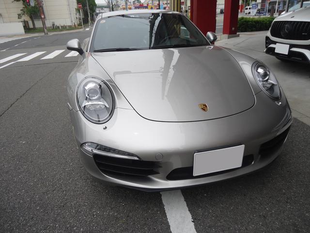 フロントバンパー修理　ポルシェカレラS　ABA-991MA103　H24年式　ご新規様　初来店　大阪市　車検　修理　鈑金　塗装　事故修理　パーツ持込取付　西成区　阿倍野区　住吉区　住之江区　