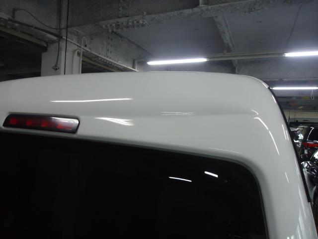 リヤゲートドア修理　エブリィ　HBD-DA64V　ご新規様　初来店　大阪市　車検　修理　鈑金　塗装　事故修理　パーツ持込取付　西成区　阿倍野区　住吉区　住之江区　