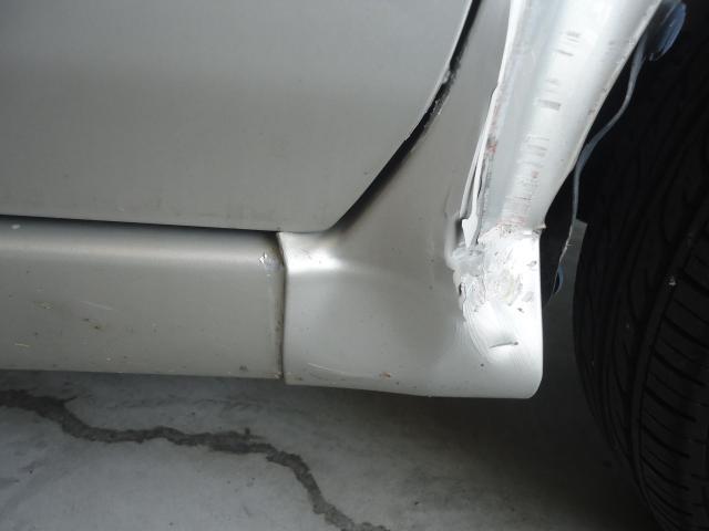 右サイド修理　ワゴンR　CBA-MH21S　H18年式　ご新規様　初来店　大阪市　車検　修理　鈑金　塗装　事故修理　パーツ持込取付　西成区　阿倍野区　住吉区　住之江区　