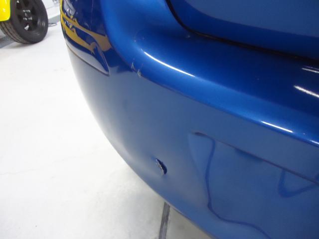 リヤ廻り修理　ヴィッツ　DBA-NCP91　H21年式　ご新規様　初来店　大阪市　車検　修理　鈑金　塗装　事故修理　パーツ持込取付　西成区　阿倍野区　住吉区　住之江区　