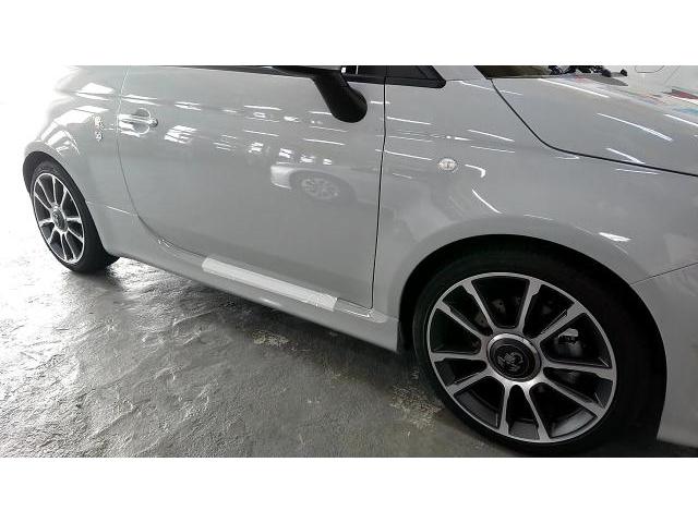 ボディ廻りカスタム　アバルト５９５C　ご新規様　初来店　大阪市　車検　修理　鈑金　塗装　事故修理　パーツ持込取付　西成区　阿倍野区　住吉区　住之江区　