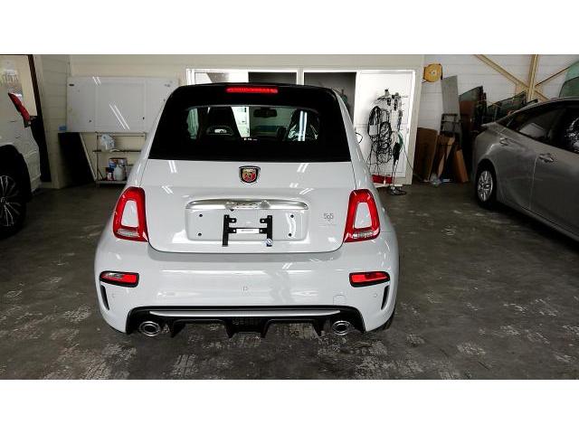 ボディ廻りカスタム　アバルト５９５C　ご新規様　初来店　大阪市　車検　修理　鈑金　塗装　事故修理　パーツ持込取付　西成区　阿倍野区　住吉区　住之江区　