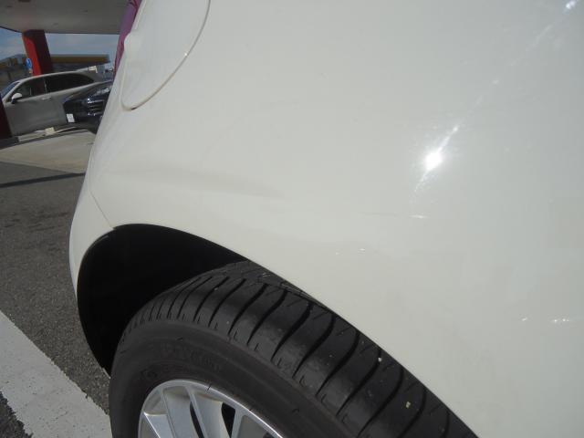 右リヤフェンダー修理　フィアット５００C　ABA-31212　R1年式　ご新規様　初来店　大阪市　車検　修理　鈑金　塗装　事故修理　パーツ持込取付　西成区　阿倍野区　住吉区　住之江区　
 
