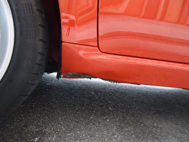 左サイドシル修理　フィアット５００　ABA-31212　R1年式　ご新規様　初来店　大阪市　車検　修理　鈑金　塗装　事故修理　パーツ持込取付　西成区　阿倍野区　住吉区　住之江区　