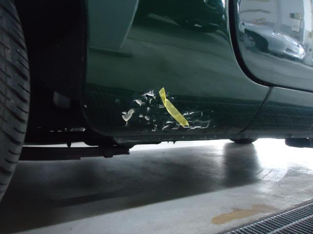 ボディ廻り修理　ＭＧ－Ｂ　ご新規様　初来店　大阪市　車検　修理　鈑金　塗装　事故修理　パーツ持込取付　西成区　阿倍野区　住吉区　住之江区　