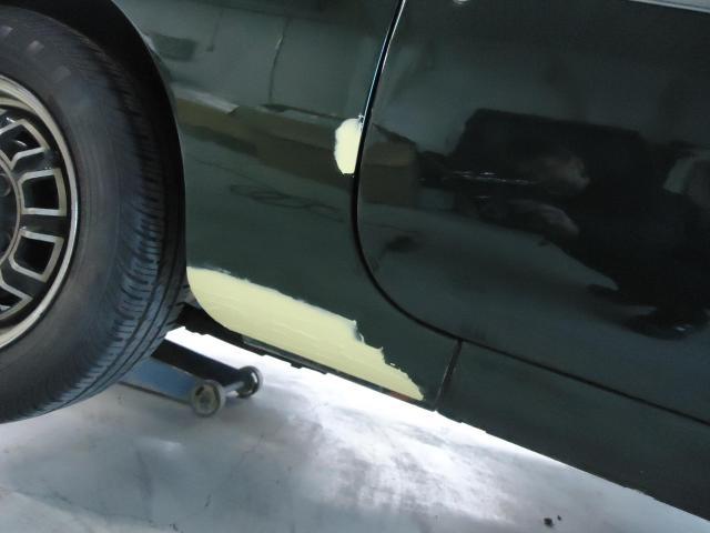 ボディ廻り修理　ＭＧ－Ｂ　ご新規様　初来店　大阪市　車検　修理　鈑金　塗装　事故修理　パーツ持込取付　西成区　阿倍野区　住吉区　住之江区　