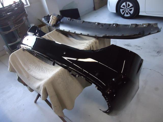 リヤバンパー修理　ジュリア　ABA-95220　H29年式　ご新規様　初来店　大阪市　車検　修理　鈑金　塗装　事故修理　パーツ持込取付　西成区　阿倍野区　住吉区　住之江区　