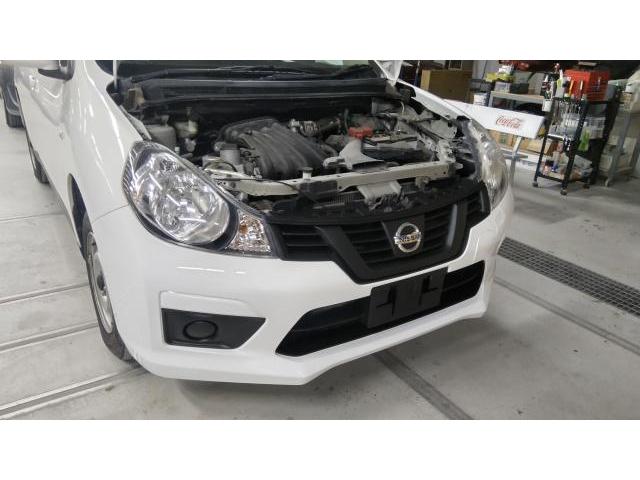 フロント廻り修理　NV150AD　H29年式　ご新規様　初来店　大阪市　車検　修理　鈑金　塗装　事故修理　パーツ持込取付　西成区　阿倍野区　住吉区　住之江区　
 
