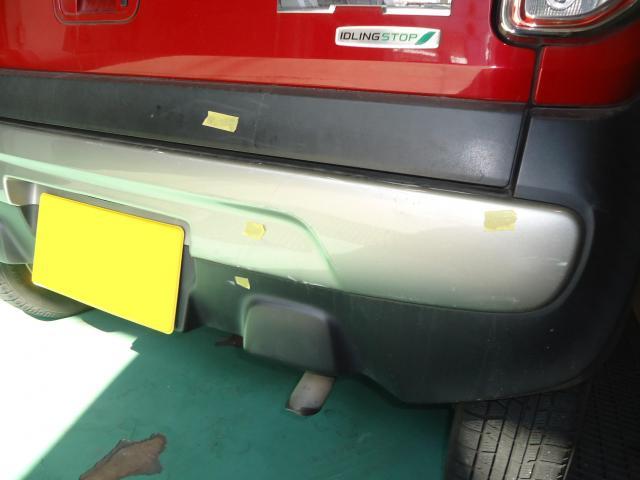 リヤ廻り修理　ハスラー　ＤＢＡ－ＭＲ３１Ｓ　Ｈ２７年式　ご新規様　初来店　大阪市　車検　修理　鈑金　塗装　事故修理　パーツ持込取付　西成区　阿倍野区　住吉区　住之江区　