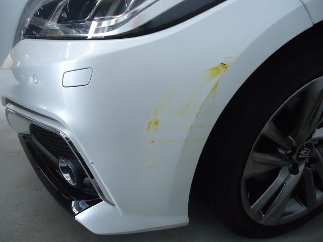 左フロント廻り修理　クラウンハイブリッド　６ＡＡ－ＡＺＳＨ２０　Ｒ３年式　ご新規様　初来店　大阪市　車検　修理　鈑金　塗装　事故修理　パーツ持込取付　西成区　阿倍野区　住吉区　住之江区　