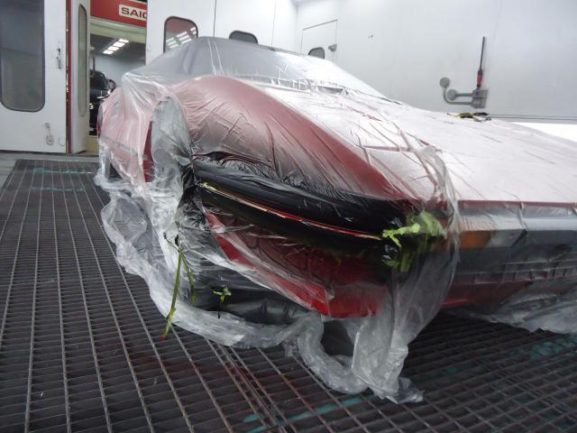 ボディラインリペイント　フェラーリ３０８ＧＴＳ　ご新規様　初来店　大阪市　車検　修理　鈑金　塗装　事故修理　パーツ持込取付　西成区　阿倍野区　住吉区　住之江区　