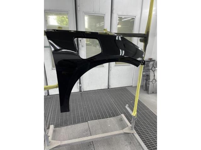 右フロント廻り修理　ＢＭＷ　i３　３ＬＡ－８Ｐ０６　Ｒ２年式　ご新規様　初来店　大阪市　車検　修理　鈑金　塗装　事故修理　パーツ持込取付　西成区　阿倍野区　住吉区　住之江区　