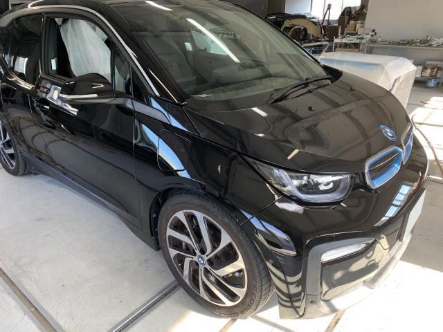 右フロント廻り修理　ＢＭＷ　i３　３ＬＡ－８Ｐ０６　Ｒ２年式　ご新規様　初来店　大阪市　車検　修理　鈑金　塗装　事故修理　パーツ持込取付　西成区　阿倍野区　住吉区　住之江区　