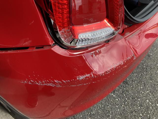 左リヤ廻り修理　フィアット５００　３ＢＡ－３１２１２　Ｒ３年式　ご新規様　初来店　大阪市　車検　修理　鈑金　塗装　事故修理　パーツ持込取付　西成区　阿倍野区　住吉区　住之江区　