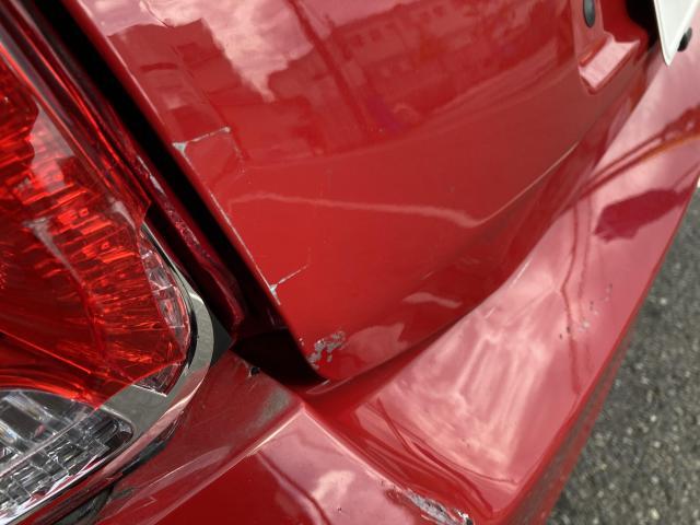 左リヤ廻り修理　フィアット５００　３ＢＡ－３１２１２　Ｒ３年式　ご新規様　初来店　大阪市　車検　修理　鈑金　塗装　事故修理　パーツ持込取付　西成区　阿倍野区　住吉区　住之江区　