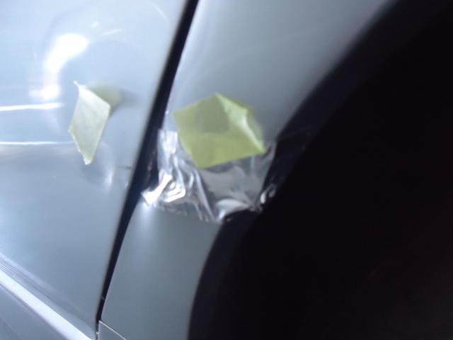 左サイド修理　アコード　ＡＢＡ－ＣＬ９　ご新規様　初来店　大阪市　車検　修理　鈑金　塗装　事故修理　パーツ持込取付　西成区　阿倍野区　住吉区　住之江区　