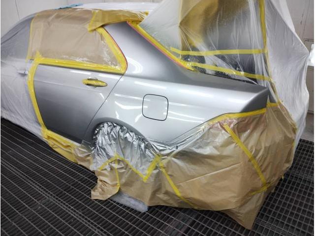 左サイド修理　アコード　ＡＢＡ－ＣＬ９　ご新規様　初来店　大阪市　車検　修理　鈑金　塗装　事故修理　パーツ持込取付　西成区　阿倍野区　住吉区　住之江区　