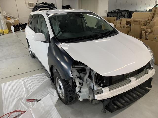 右フロント廻り修理　ＮＶ１５０ＡＤ　ＤＢＦ－ＶＹ１２　Ｒ２年式　ご新規様　初来店　大阪市　車検　修理　鈑金　塗装　事故修理　パーツ持込取付　西成区　阿倍野区　住吉区　住之江区　