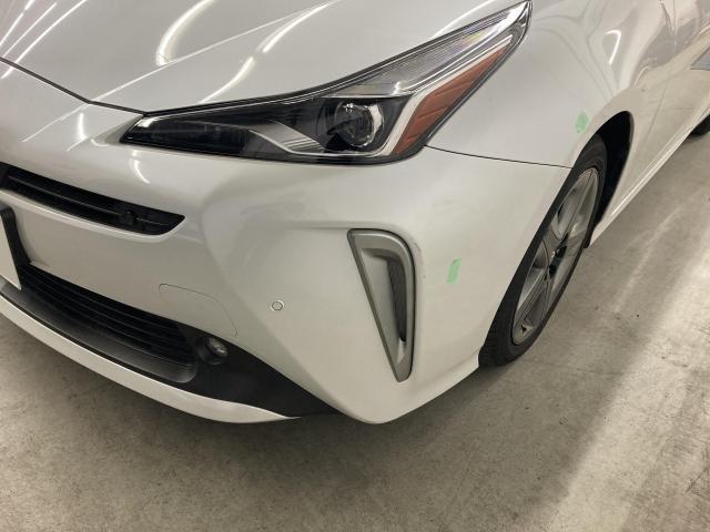 左フロント廻り修理　プリウス　６ＡＡ－ＺＶＷ５１　Ｒ３年式　ご新規様　初来店　大阪市　車検　修理　鈑金　塗装　事故修理　パーツ持込取付　西成区　阿倍野区　住吉区　住之江区　