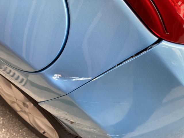 左リヤ廻り修理　ノート　ＤＢＡ－Ｅ１２　Ｈ２４年式　ご新規様　初来店　大阪市　車検　修理　鈑金　塗装　事故修理　パーツ持込取付　西成区　阿倍野区　住吉区　住之江区　