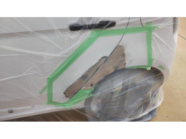 左サイド修理　Ｎ・ＯＮＥ　６ＢＡ－ＪＧ３　ご新規様　初来店　大阪市　車検　修理　鈑金　塗装　事故修理　パーツ持込取付　西成区　阿倍野区　住吉区　住之江区　