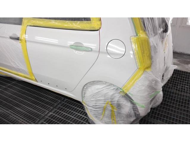 左サイド修理　Ｎ・ＯＮＥ　６ＢＡ－ＪＧ３　ご新規様　初来店　大阪市　車検　修理　鈑金　塗装　事故修理　パーツ持込取付　西成区　阿倍野区　住吉区　住之江区　