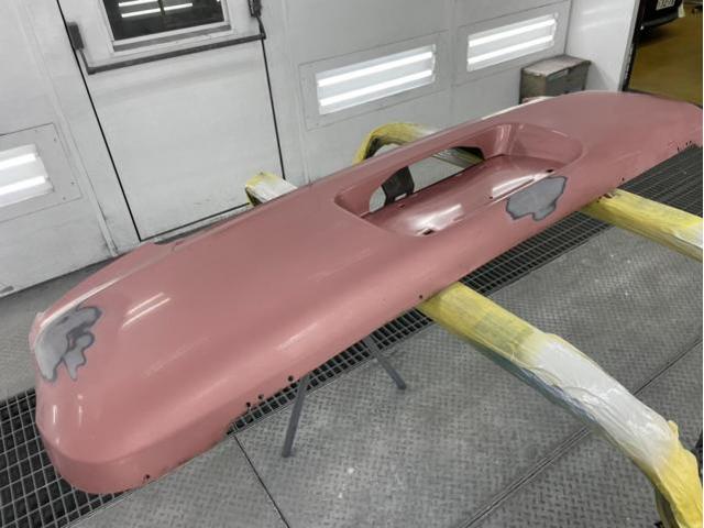 左リヤ廻り修理　アルトラパン　ＤＢＡ－ＨＥ２２Ｓ　Ｈ２１年式　ご新規様　初来店　大阪市　車検　修理　鈑金　塗装　事故修理　パーツ持込取付　西成区　阿倍野区　住吉区　住之江区　