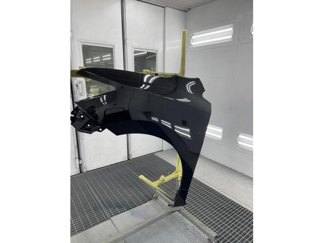 左サイド修理　エルグランド　ＤＢＡ－ＴＥ５２　ご新規様　初来店　大阪市　車検　修理　鈑金　塗装　事故修理　パーツ持込取付　西成区　阿倍野区　住吉区　住之江区　