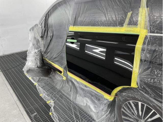 左サイド修理　エルグランド　ＤＢＡ－ＴＥ５２　ご新規様　初来店　大阪市　車検　修理　鈑金　塗装　事故修理　パーツ持込取付　西成区　阿倍野区　住吉区　住之江区　