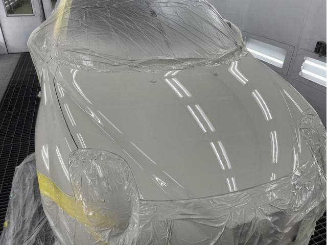 フロント廻り修理　アルファロメオ　ミト　ご新規様　初来店　大阪市　車検　修理　鈑金　塗装　事故修理　パーツ持込取付　西成区　阿倍野区　住吉区　住之江区　