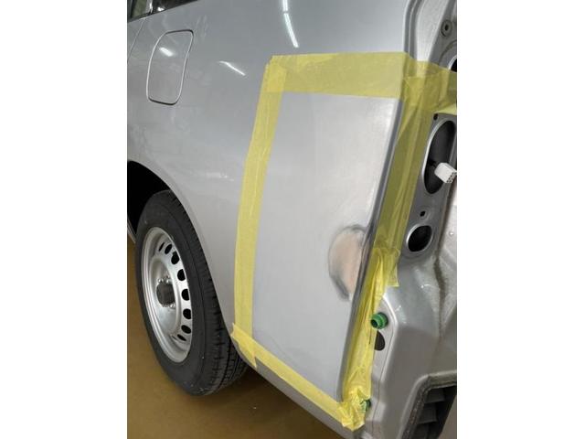 リヤ廻り修理　サクシード　ＤＢＥ－ＮＣＰ１６０Ｖ　Ｈ２６年式　ご新規様　初来店　大阪市　車検　修理　鈑金　塗装　事故修理　パーツ持込取付　西成区　阿倍野区　住吉区　住之江区　