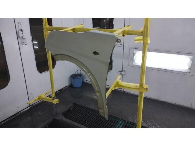 ボディ廻り修理　アルトラパン　ＤＢＡ－ＨＥ３３Ｓ　ご新規様　初来店　大阪市　車検　修理　鈑金　塗装　事故修理　パーツ持込取付　西成区　阿倍野区　住吉区　住之江区　