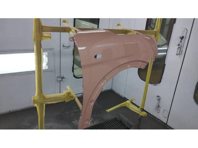 ボディ廻り修理　アルトラパン　ＤＢＡ－ＨＥ３３Ｓ　ご新規様　初来店　大阪市　車検　修理　鈑金　塗装　事故修理　パーツ持込取付　西成区　阿倍野区　住吉区　住之江区　