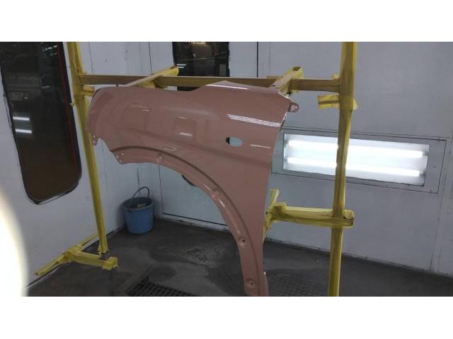 ボディ廻り修理　アルトラパン　ＤＢＡ－ＨＥ３３Ｓ　ご新規様　初来店　大阪市　車検　修理　鈑金　塗装　事故修理　パーツ持込取付　西成区　阿倍野区　住吉区　住之江区　