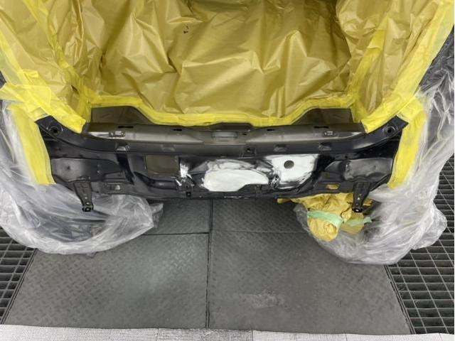 リヤ廻り修理　ワゴンＲ　ＤＡＡ－ＭＨ４４Ｓ　Ｈ２８年式　ご新規様　初来店　大阪市　車検　修理　鈑金　塗装　事故修理　パーツ持込取付　西成区　阿倍野区　住吉区　住之江区　