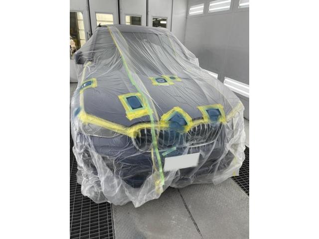 フロントフード修理　ＢＭＷアルピナ　ＸＤ３　ご新規様　初来店　大阪市　車検　修理　鈑金　塗装　事故修理　パーツ持込取付　西成区　阿倍野区　住吉区　住之江区　