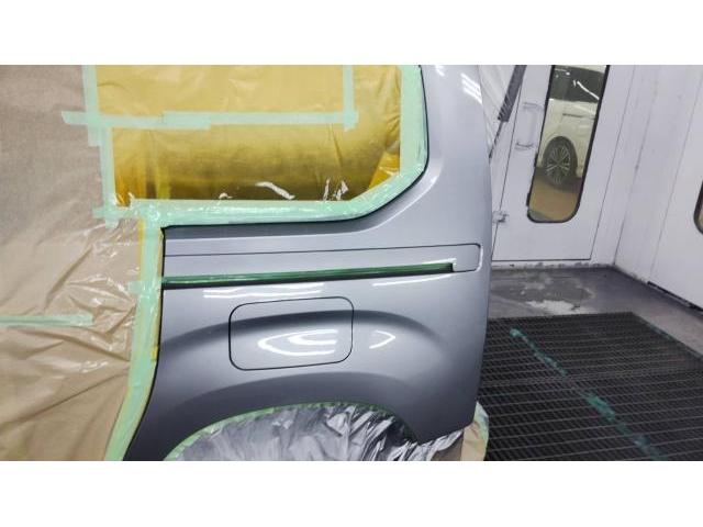 左リヤ廻り修理　フィアットドブロ　Ｒ５年式　ご新規様　初来店　大阪市　車検　修理　鈑金　塗装　事故修理　パーツ持込取付　西成区　阿倍野区　住吉区　住之江区　