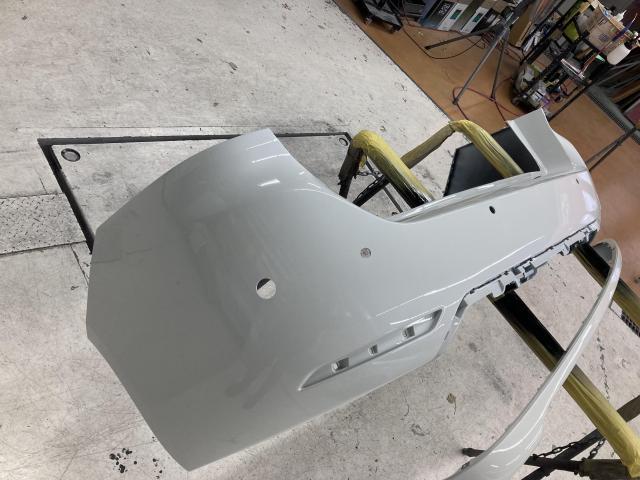 左リヤ廻り修理 プジョー308 LDA-T9WYH01 R2年式 ご新規様 初来店 大阪市 車検 修理 鈑金 塗装 事故修理 パーツ持込取付 西成区 阿倍野区 住吉区 住之江区