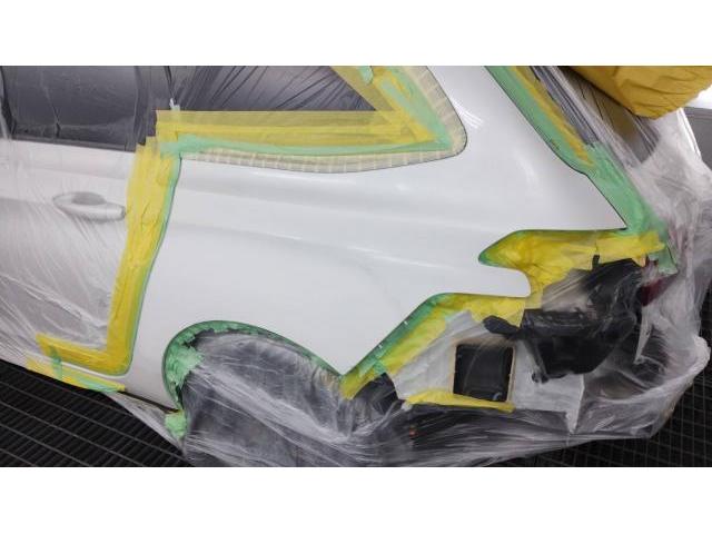 左リヤ廻り修理 プジョー308 LDA-T9WYH01 R2年式 ご新規様 初来店 大阪市 車検 修理 鈑金 塗装 事故修理 パーツ持込取付 西成区 阿倍野区 住吉区 住之江区