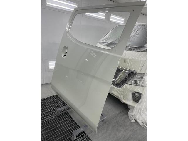 左サイド修理 キャラバン LDF-VW2E26 H29年式 ご新規様 初来店 大阪市 車検 修理 鈑金 塗装 事故修理 パーツ持込取付 西成区 阿倍野区 住吉区 住之江区