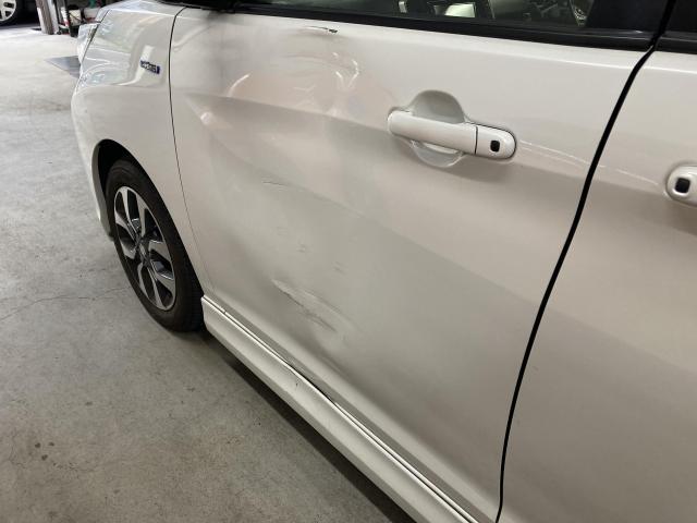 左フロントドア交換　ソリオバンディット　ＤＡＡ－ＭＡ４６Ｓ　Ｈ３０年式　ご新規様　初来店　大阪市　車検　修理　鈑金　塗装　事故修理　パーツ持込取付　西成区　阿倍野区　住吉区　住之江区　