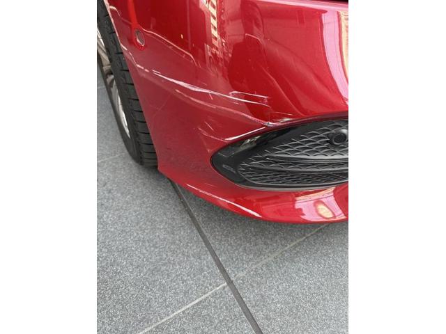 フロントバンパー修理 ベンツC220d 3CA-206004C R6年式 ご新規様 初来店 大阪市 車検 修理 鈑金 塗装 事故修理 パーツ持込取付 西成区 阿倍野区 住吉区 住之江区