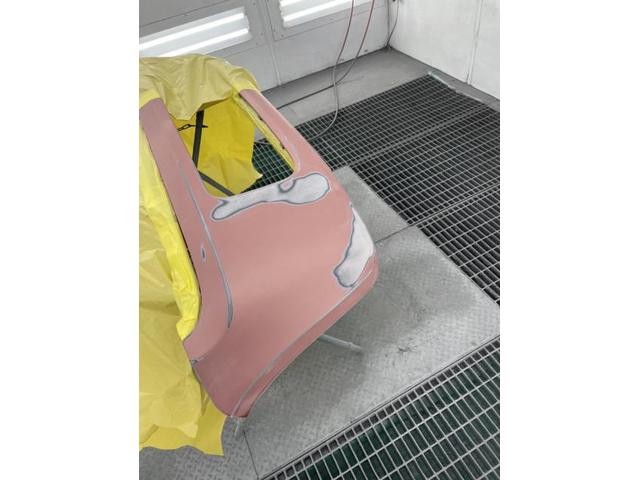 右フロント廻り修理　アルトラパン　ＤＢＡ－ＨＥ２２Ｓ　ご新規様　初来店　大阪市　車検　修理　鈑金　塗装　事故修理　パーツ持込取付　西成区　阿倍野区　住吉区　住之江区　