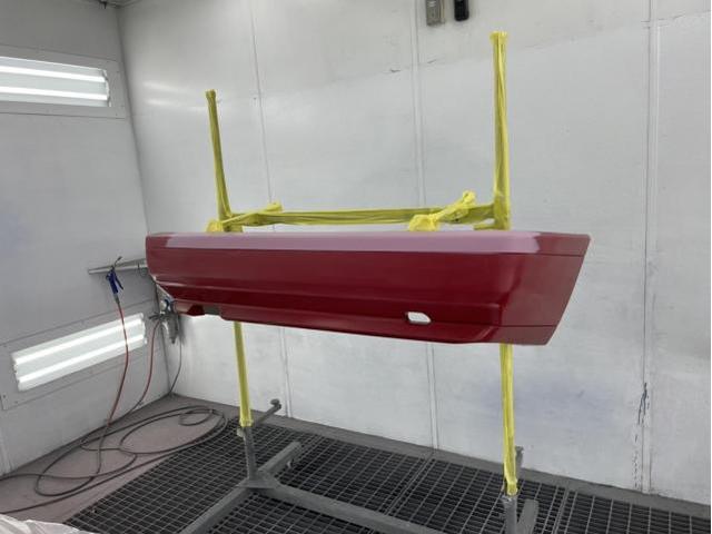 リヤバンパー修理 アルファロメオ155 ご新規様 初来店 大阪市 車検 修理 鈑金 塗装 事故修理 パーツ持込取付 西成区 阿倍野区 住吉区 住之江区