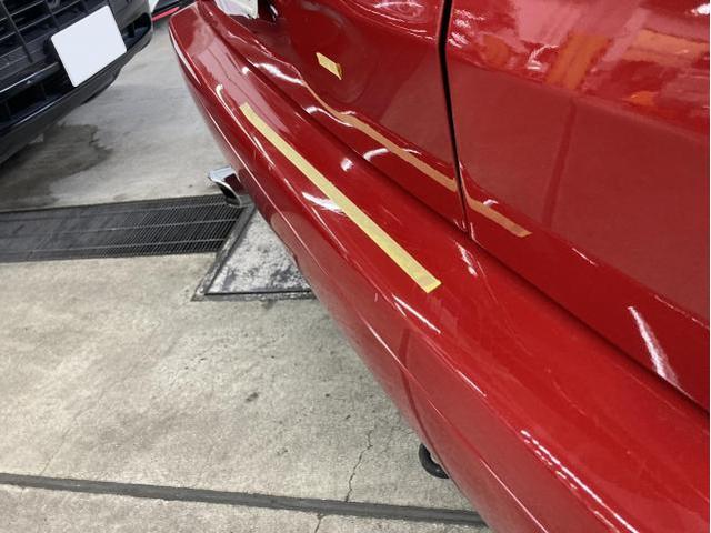 リヤバンパー修理 アルファロメオ155 ご新規様 初来店 大阪市 車検 修理 鈑金 塗装 事故修理 パーツ持込取付 西成区 阿倍野区 住吉区 住之江区
